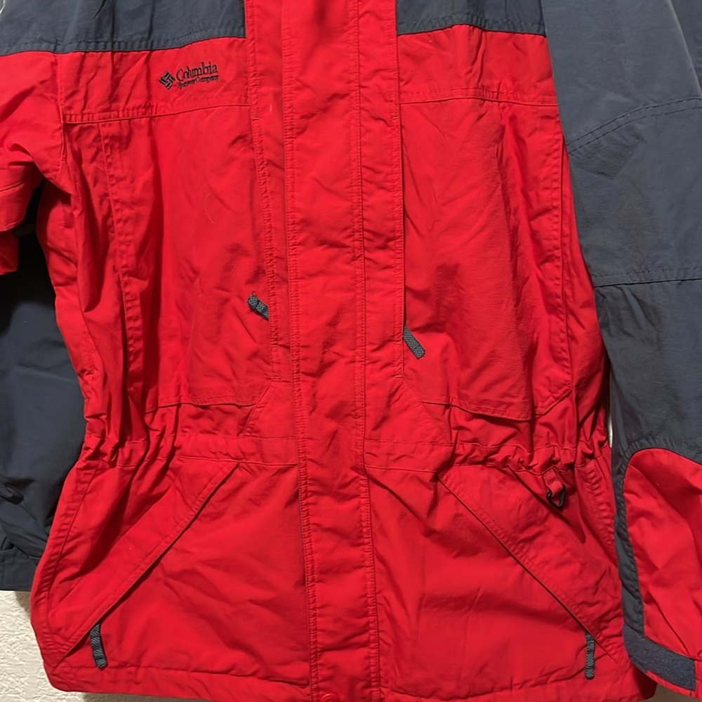 Columbia Men's Red Core Interchangeable Jacket. Very Good Condition. Size XL. - Picture 5 of 15